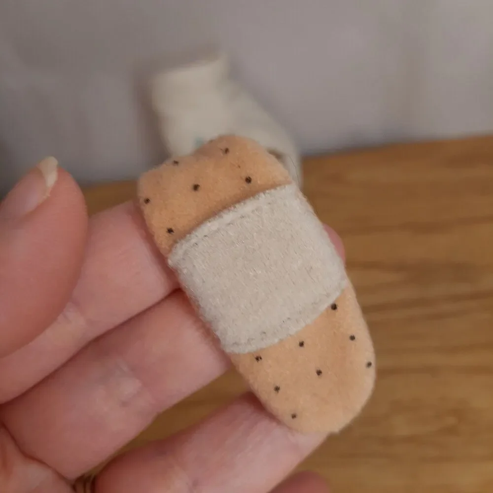 2011 Build A Bear Made Fur You Feel Better Soon - Boot cast, Crutch, Bandage BAB
